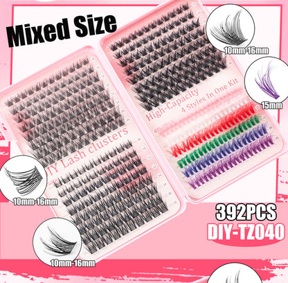 Kit Faux Cils DIY 640 Touffes